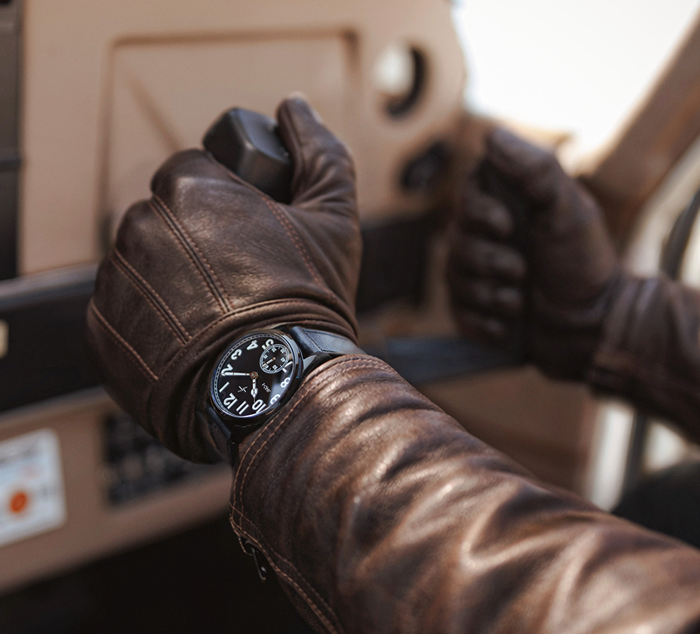 AChS PILOT 3603S 42 mm manual winding