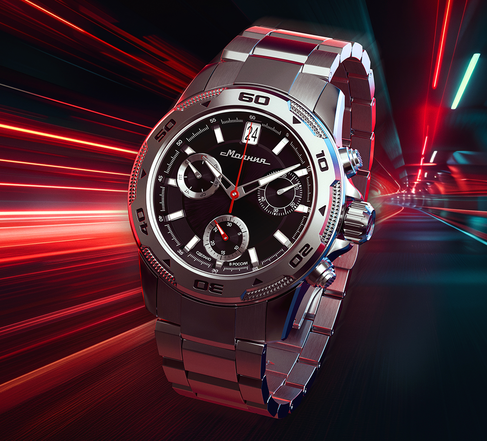 Energy Z60 42 mm quartz chronograph