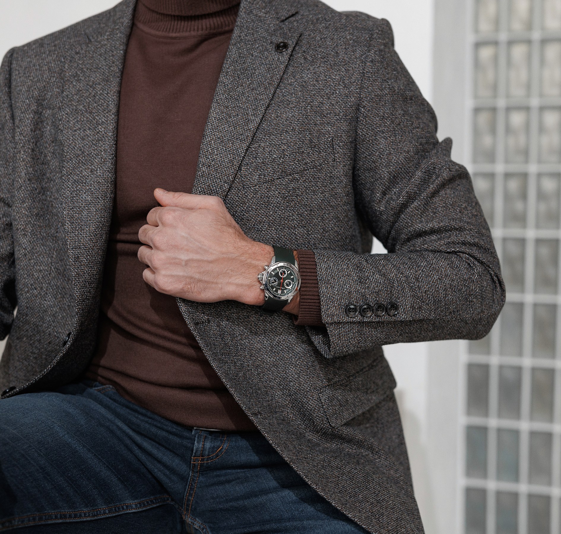 Energy Z60 42 mm quartz chronograph