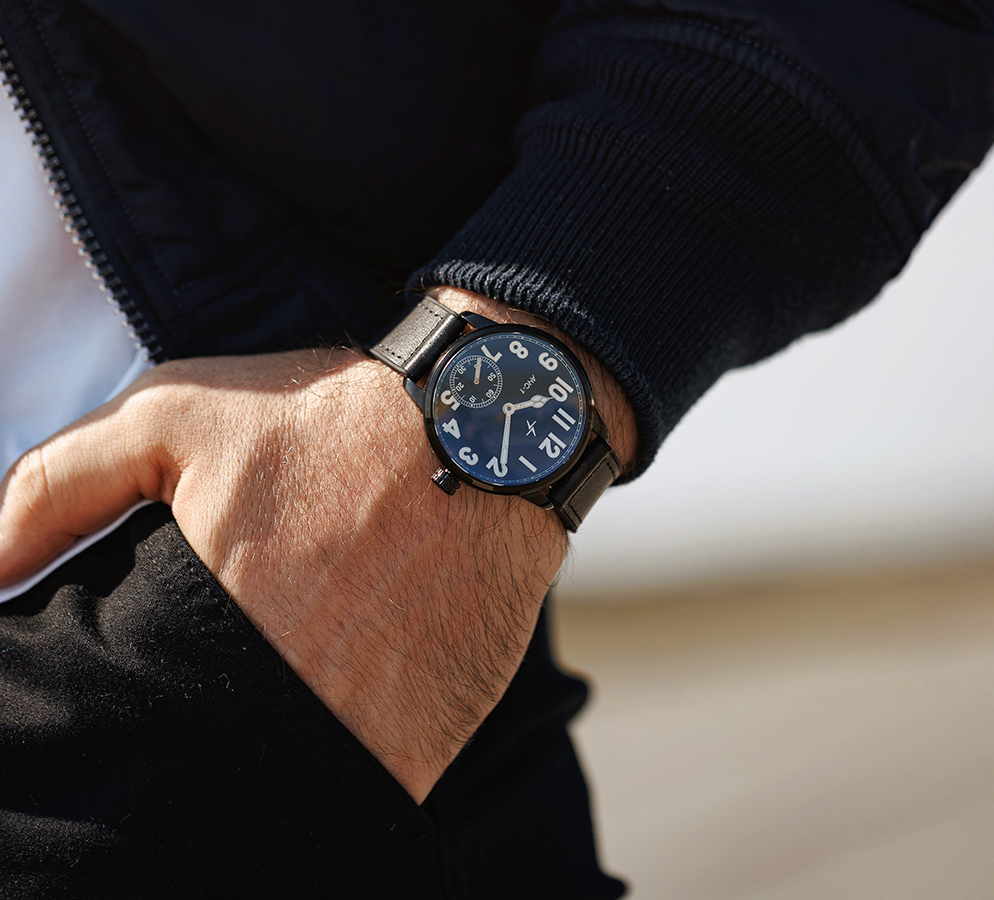 AChS PILOT 3603S 42 mm manual winding