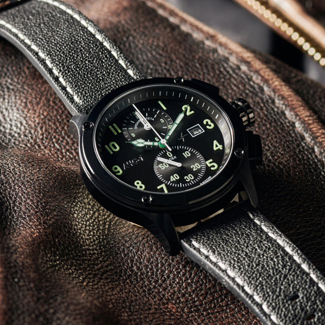 AChS-1 3520.D 46 mm Quartz Chronograph