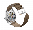 Cuero nobuck beige claro, 24 mm, sistema de cambio rápido, hebilla (1)