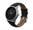 Nubuck genuine leather, grey, quick-change system, buckle clasp (1)