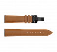 Genuine leather, black coloured butterfly clasp (1)