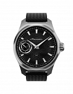 Reloj con esfera negra