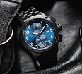 AChS-1 3520.D 44 mm quartz chronograph blue matt (1)