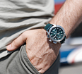 AChS-1 3520.D 44 mm quartz chronograph green matt (1)