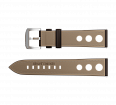 Genuine leather, dark brown, buckle clasp (1)