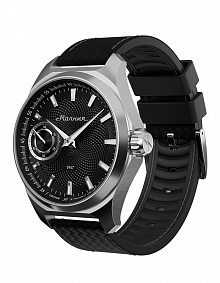 Reloj con esfera negra