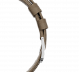 Cuero nobuck beige claro, sistema de cambio rápido, costuras blancas (1)