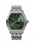 Reloj con esfera verde