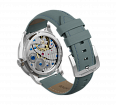 Nubuck genuine leather, navy, quick-change system, buckle clasp (1)