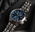 AChS-1 3520.D 44 mm quartz chronograph blue matt (1)