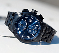 AChS-1 3520.D 44 mm quartz chronograph blue matt (1)