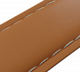 Genuine leather, black coloured butterfly clasp (1)